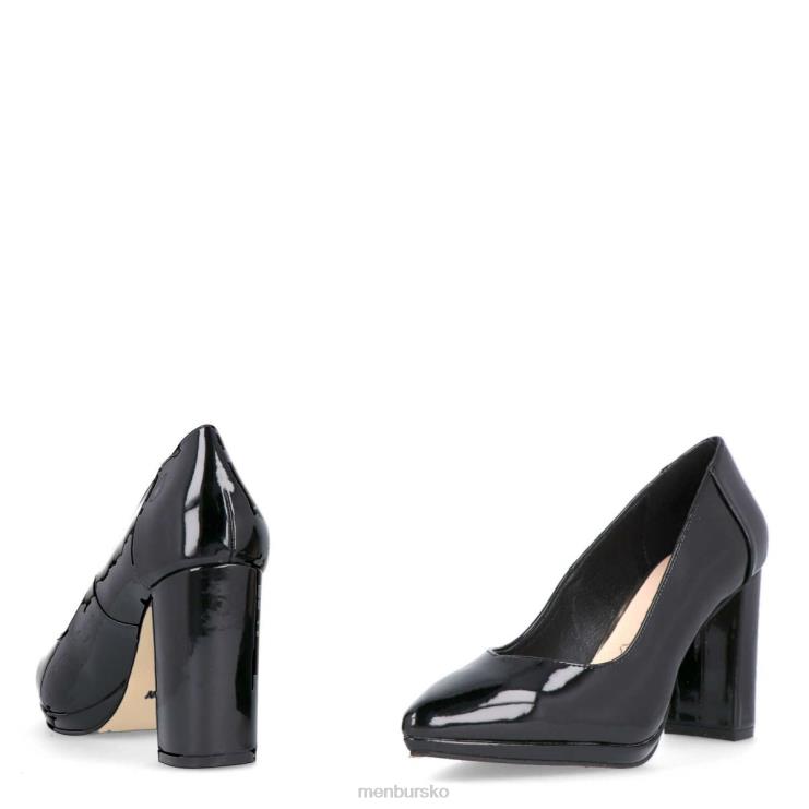 dk Menbur Kvinder stilo sort X288X1902 mellem og lave hæle