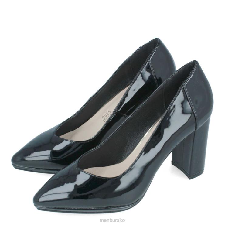 dk Menbur Kvinder stilo sort X288X1902 mellem og lave hæle