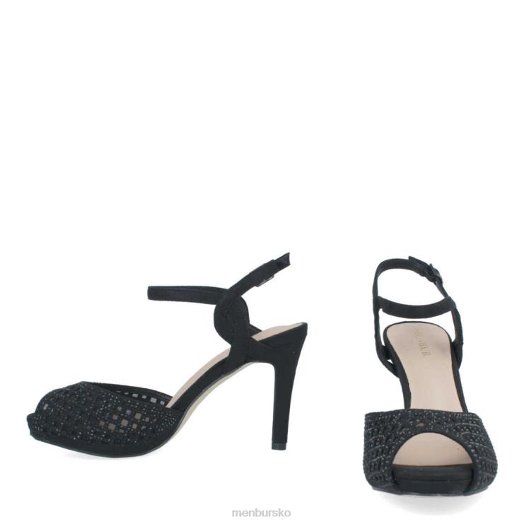 dk Menbur Kvinder stop sort X288X2123 mellem og lave hæle