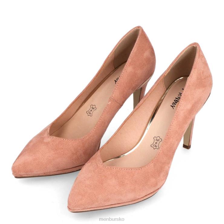 dk Menbur Kvinder stræbte make-up pink X288X1928 mellem og lave hæle