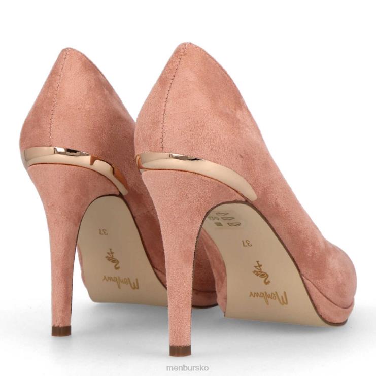 dk Menbur Kvinder stræbte make-up pink X288X1928 mellem og lave hæle