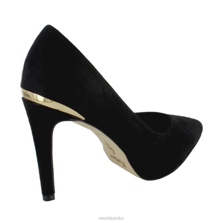 dk Menbur Kvinder stræbte sort X288X1926 mellem og lave hæle