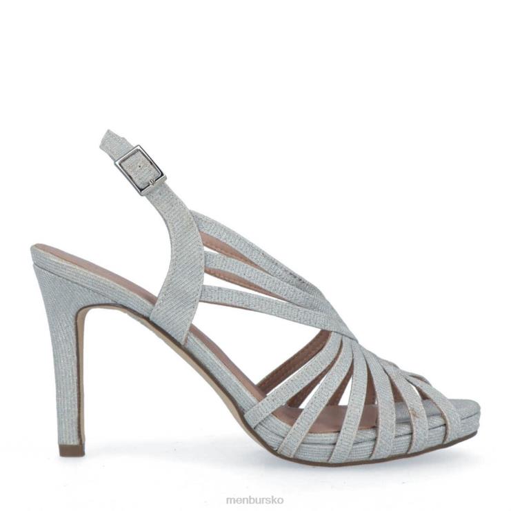 dk Menbur Kvinder strepeto sølv X288X2172 mellem og lave hæle