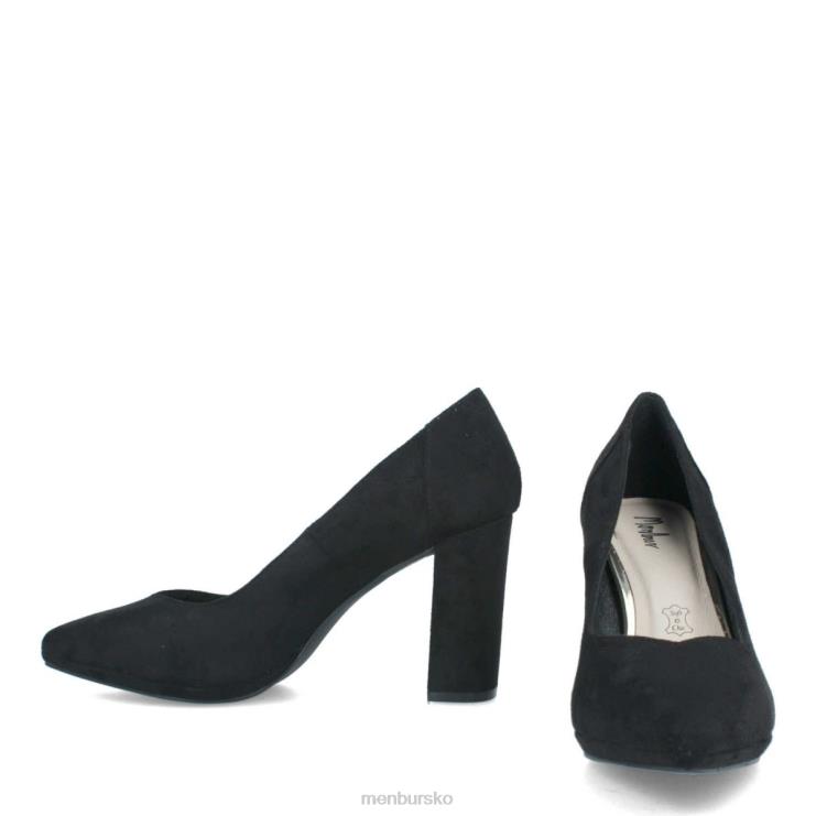 dk Menbur Kvinder stura sort X288X1931 mellem og lave hæle