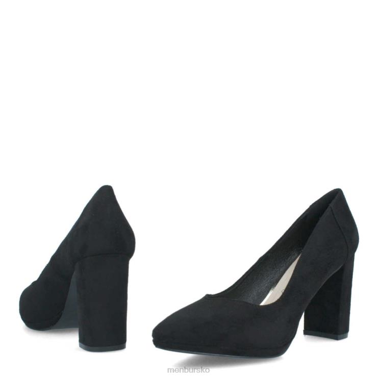 dk Menbur Kvinder stura sort X288X1931 mellem og lave hæle