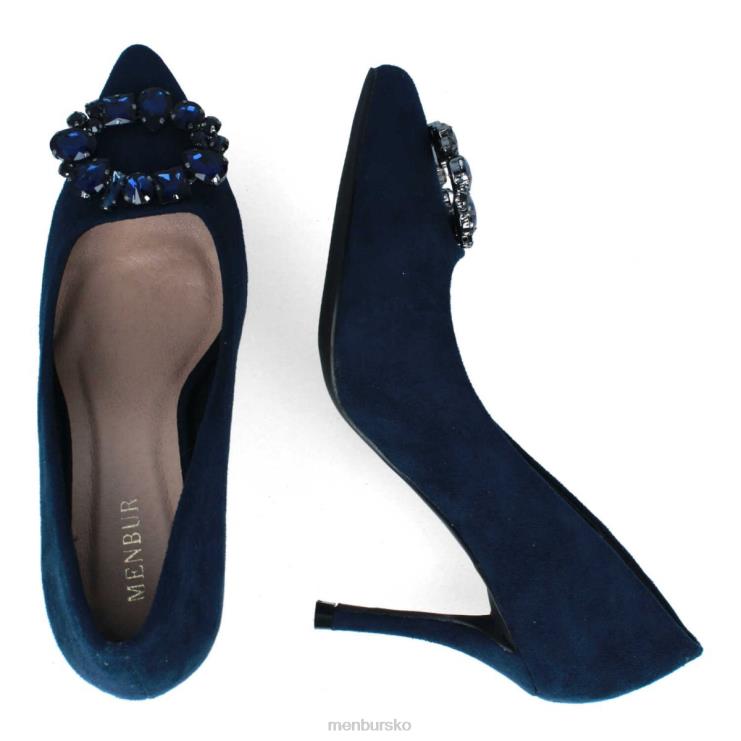 dk Menbur Kvinder tadasuni mørkeblå X288X2180 mellem og lave hæle