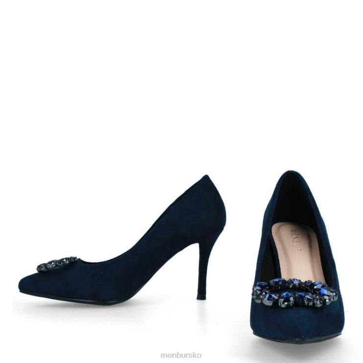 dk Menbur Kvinder tadasuni mørkeblå X288X2180 mellem og lave hæle