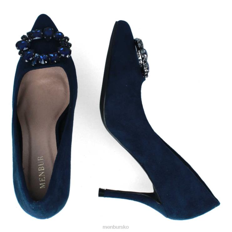 dk Menbur Kvinder tadasuni mørkeblå X288X2180 mellem og lave hæle