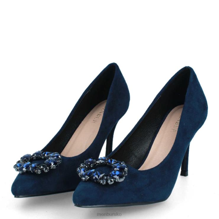 dk Menbur Kvinder tadasuni mørkeblå X288X2180 mellem og lave hæle