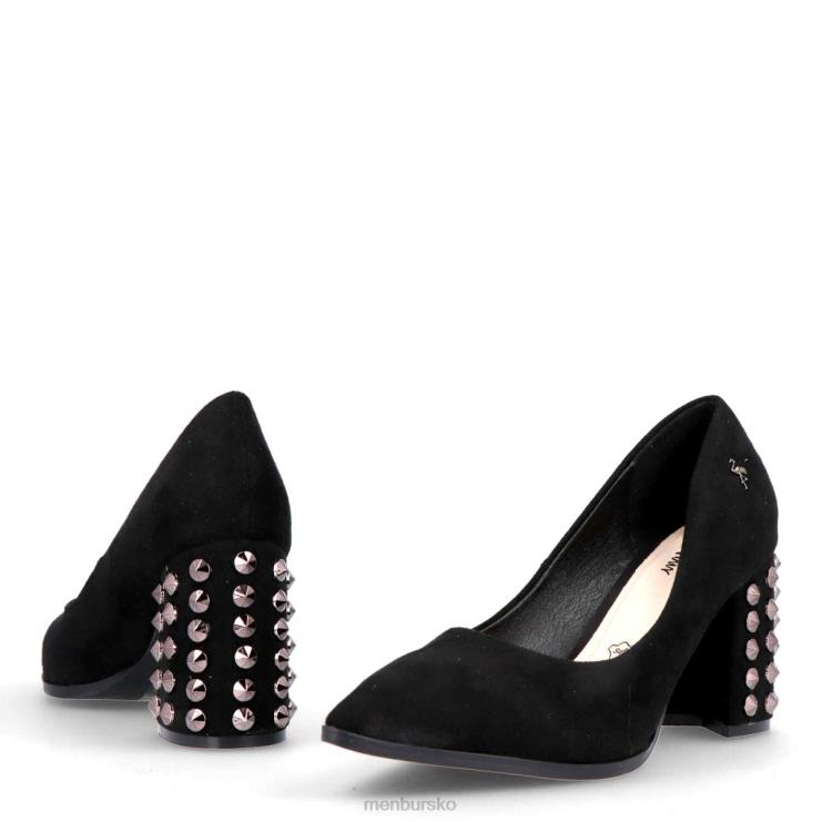 dk Menbur Kvinder talavorno sort X288X2128 mellem og lave hæle