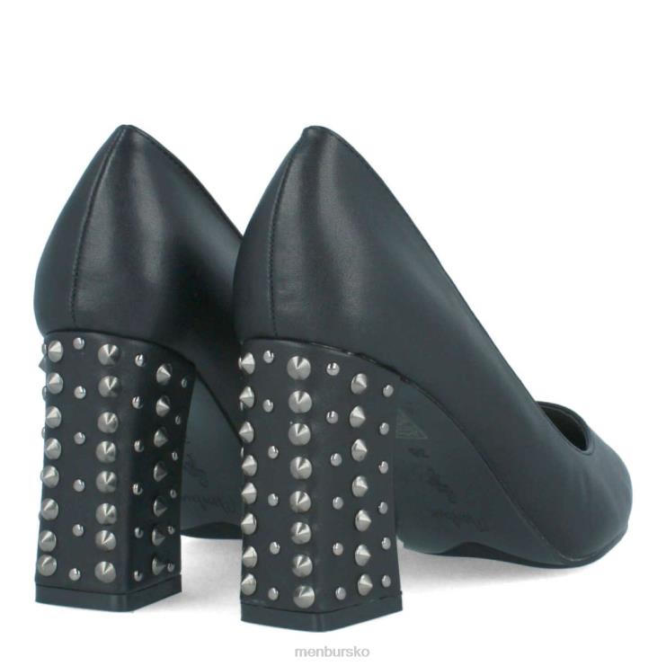 dk Menbur Kvinder tampolose sort X288X2129 mellem og lave hæle