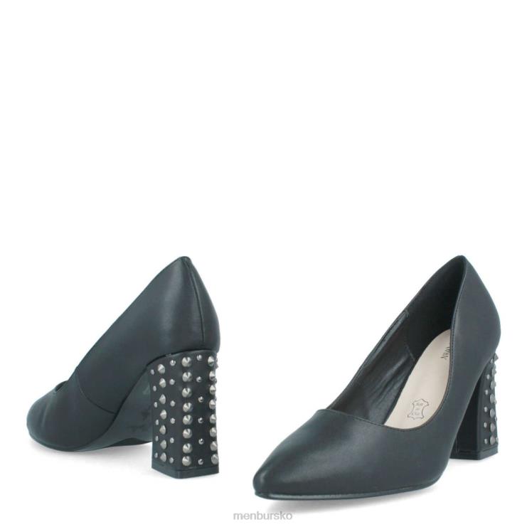 dk Menbur Kvinder tampolose sort X288X2129 mellem og lave hæle