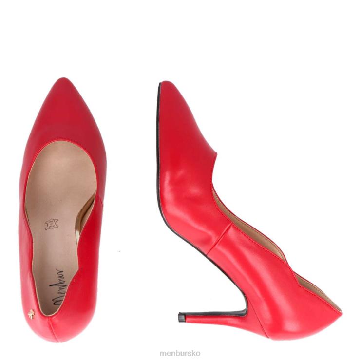 dk Menbur Kvinder tanaunella rød X288X2130 mellem og lave hæle