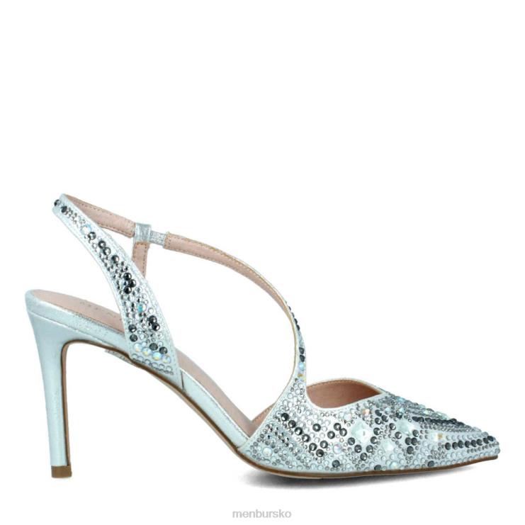 dk Menbur Kvinder tarantasca sølv X288X5828 mellem og lave hæle