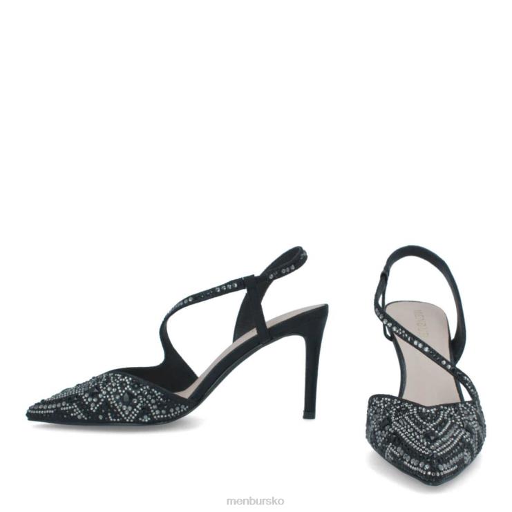 dk Menbur Kvinder tarantasca sort X288X5829 mellem og lave hæle