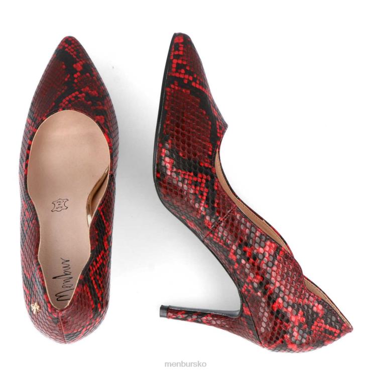 dk Menbur Kvinder tarvisio rød X288X2131 mellem og lave hæle