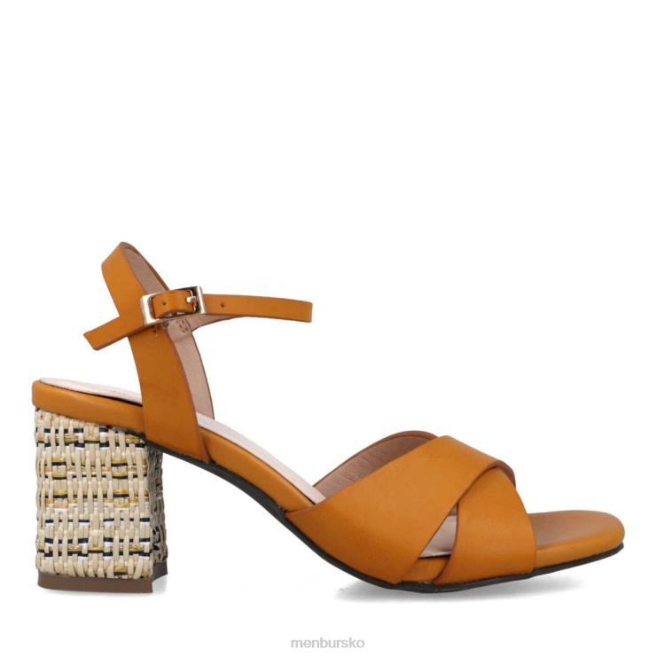 dk Menbur Kvinder tiester gul X288X5777 mellem og lave hæle