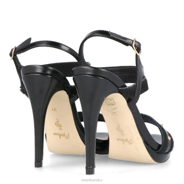 dk Menbur Kvinder torano sort X288X5919 mellem og lave hæle