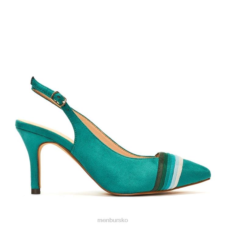 dk Menbur Kvinder tutino grøn X288X1912 mellem og lave hæle