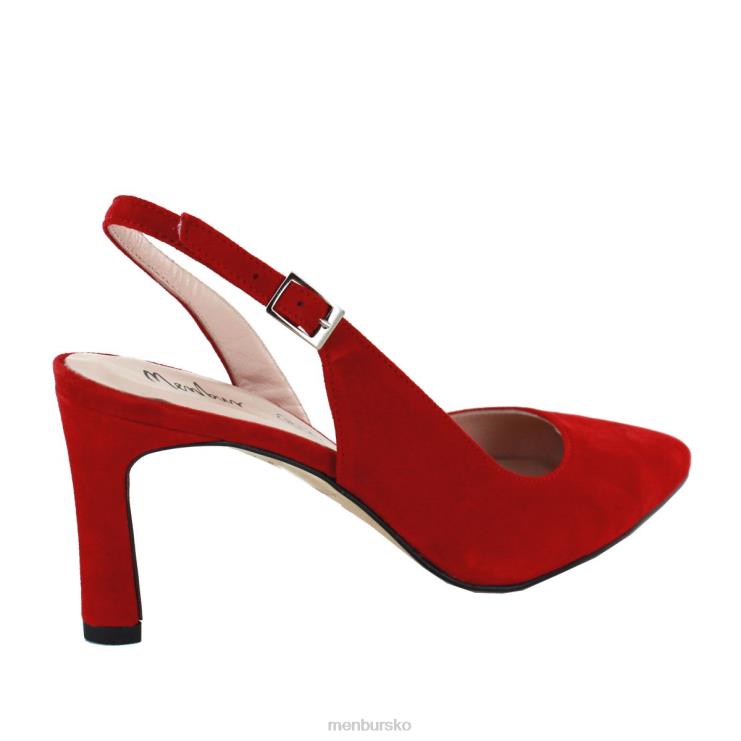 dk Menbur Kvinder ussana rød X288X2012 mellem og lave hæle