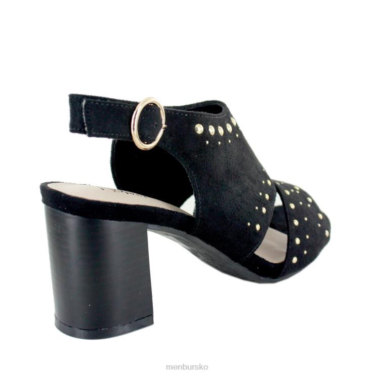 dk Menbur Kvinder valcera sort X288X1967 mellem og lave hæle