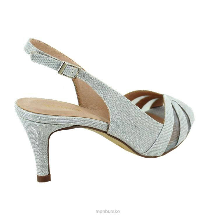 dk Menbur Kvinder vallonto sølv X288X2022 mellem og lave hæle