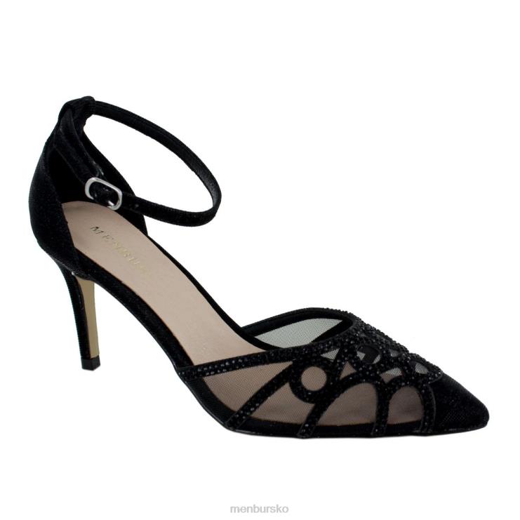 dk Menbur Kvinder vasanello sort X288X1921 mellem og lave hæle