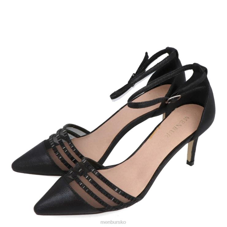 dk Menbur Kvinder vascon sort X288X1922 mellem og lave hæle