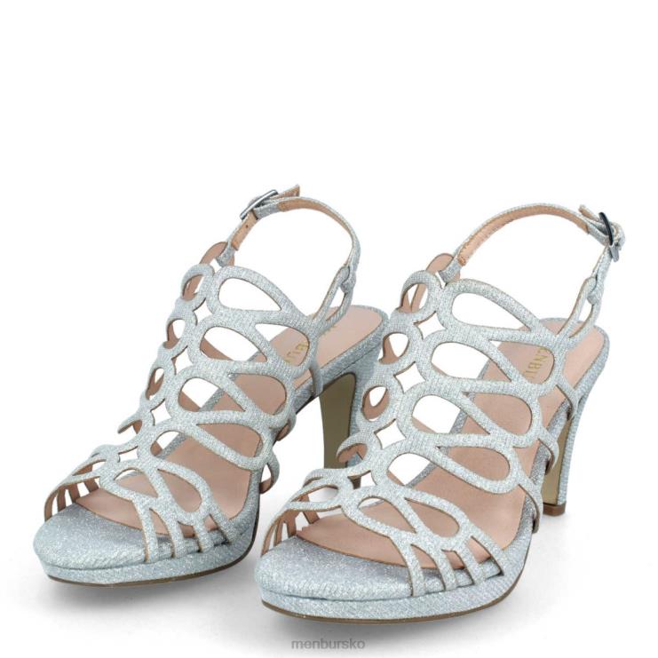 dk Menbur Kvinder veronella sølv X288X2000 mellem og lave hæle