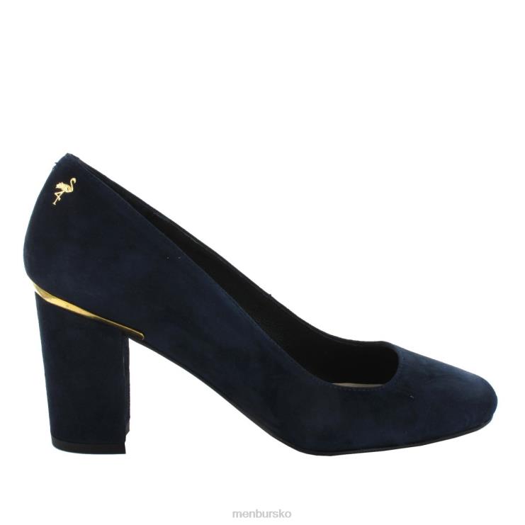 dk Menbur Kvinder viadana mørkeblå X288X5937 mellem og lave hæle