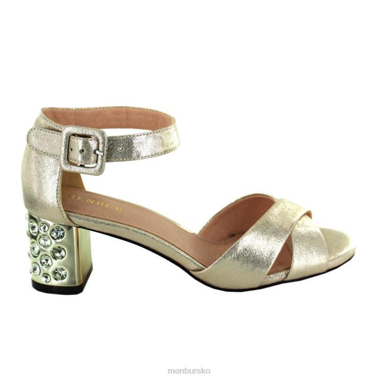 dk Menbur Kvinder vigoleno guld X288X2039 mellem og lave hæle