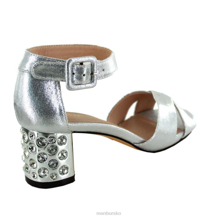 dk Menbur Kvinder vigoleno sølv X288X2040 mellem og lave hæle