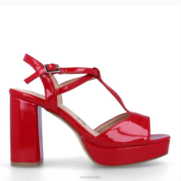 dk Menbur Kvinder villado rød X288X2097 mellem og lave hæle