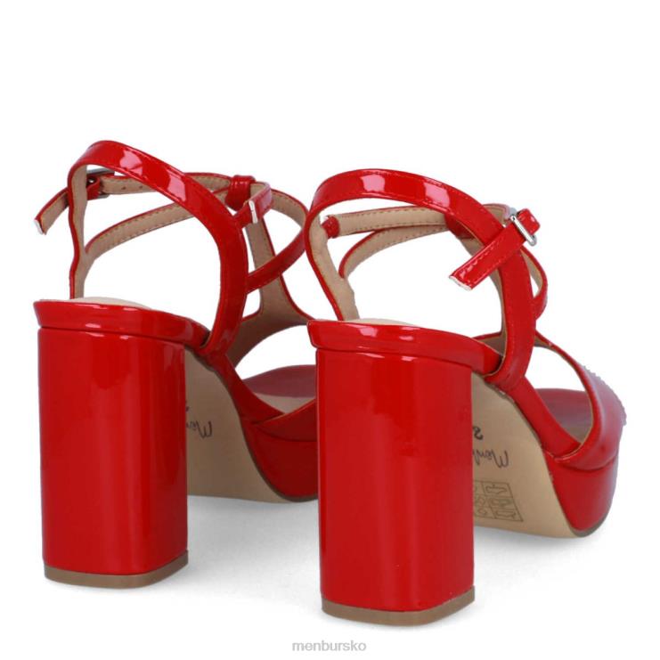 dk Menbur Kvinder villado rød X288X2097 mellem og lave hæle