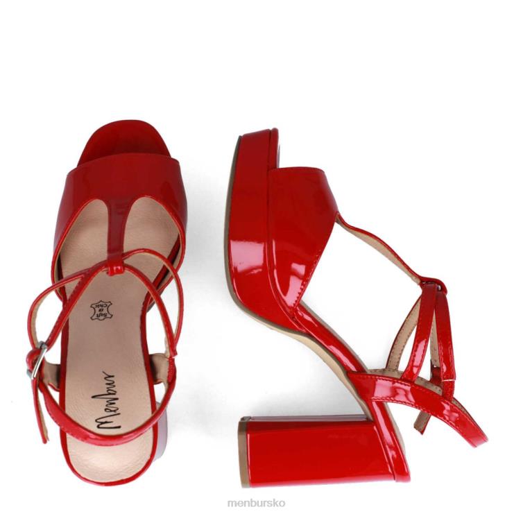 dk Menbur Kvinder villado rød X288X2097 mellem og lave hæle