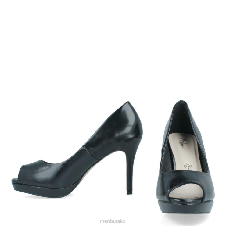 dk Menbur Kvinder villadose sort X288X2103 mellem og lave hæle