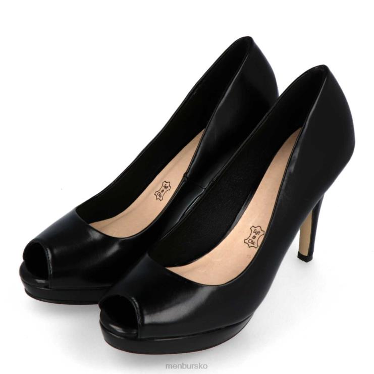 dk Menbur Kvinder villadose sort X288X2103 mellem og lave hæle