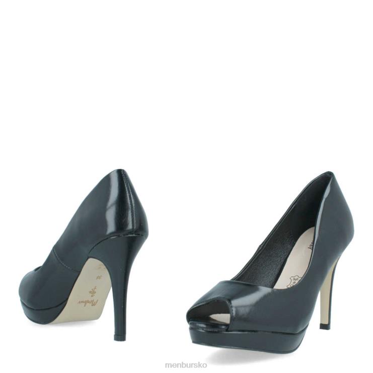 dk Menbur Kvinder villadose sort X288X2103 mellem og lave hæle