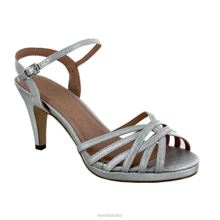 dk Menbur Kvinder villalago sølv X288X2006 mellem og lave hæle