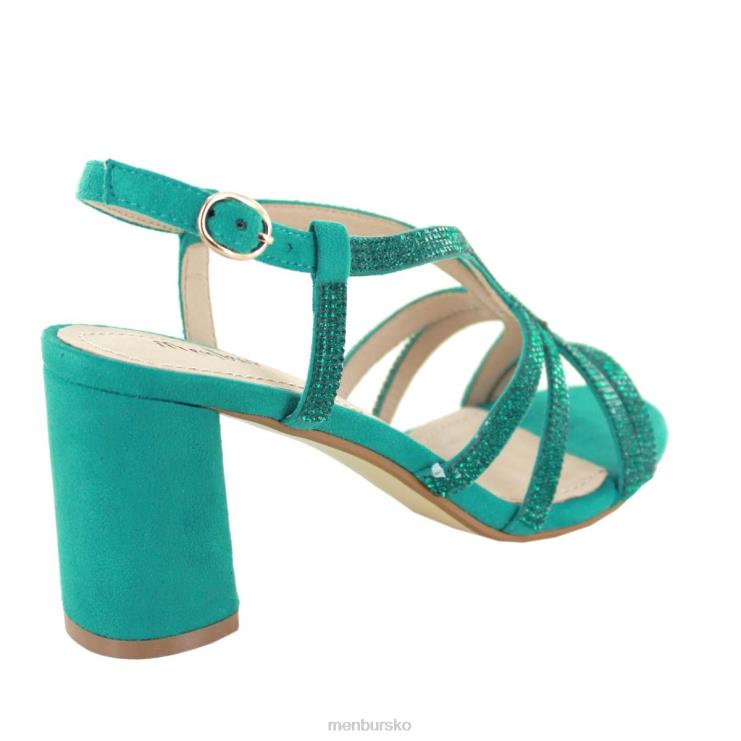 dk Menbur Kvinder villapriolo grøn X288X2049 mellem og lave hæle