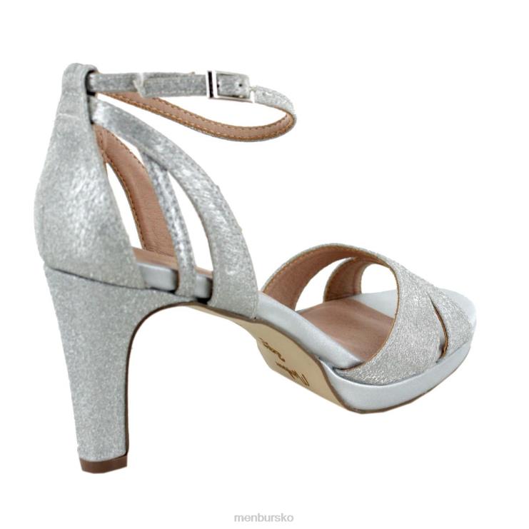 dk Menbur Kvinder villarelli sølv X288X2059 mellem og lave hæle