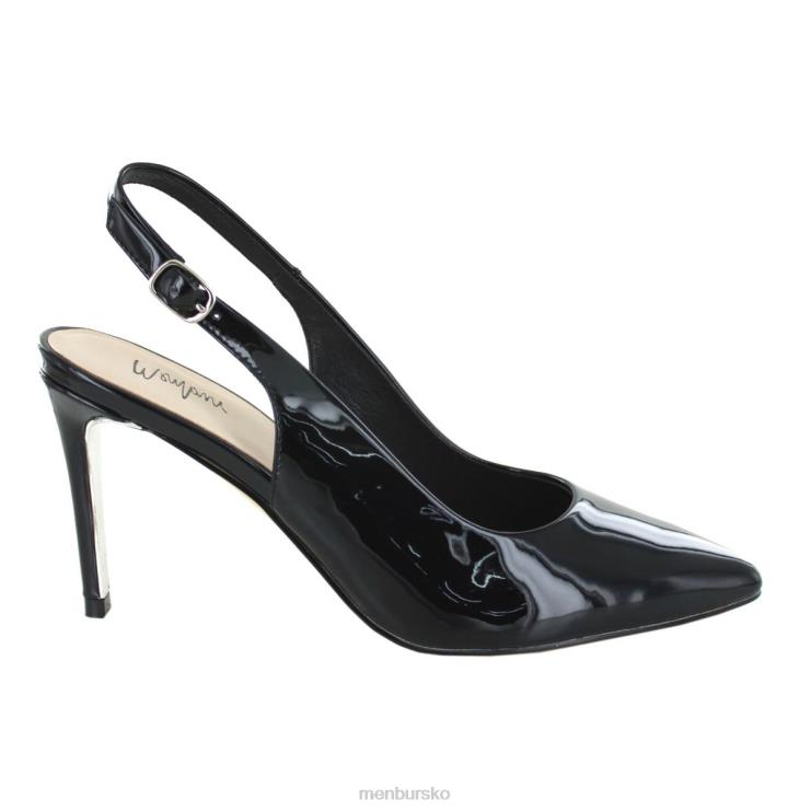 dk Menbur Kvinder villaro sort X288X2060 mellem og lave hæle