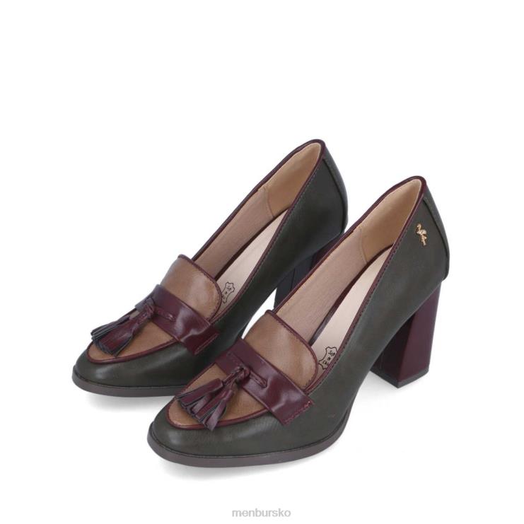 dk Menbur Kvinder vinca rød X288X5874 mellem og lave hæle