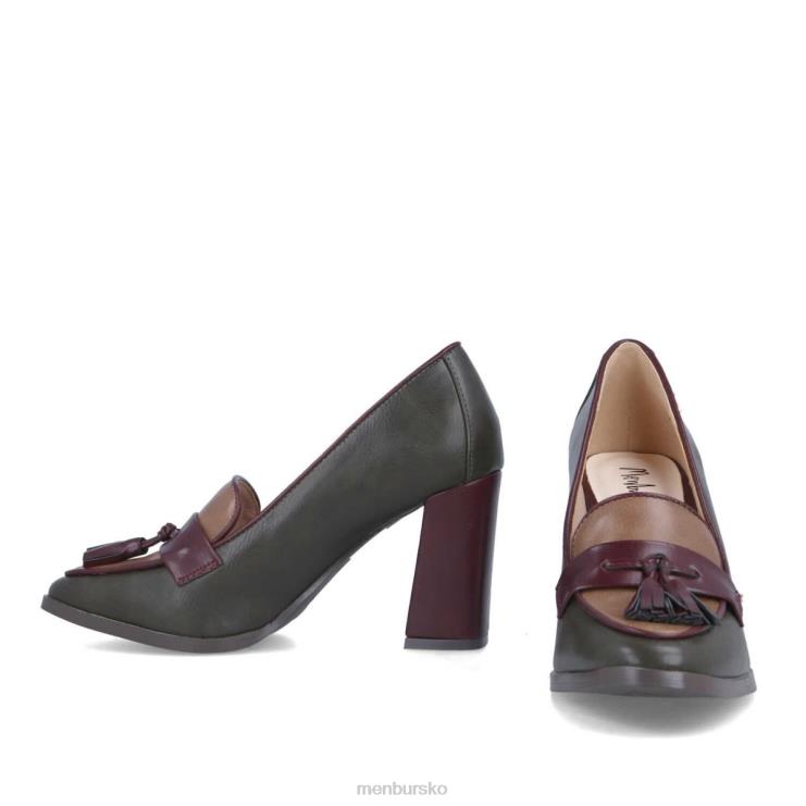 dk Menbur Kvinder vinca rød X288X5874 mellem og lave hæle