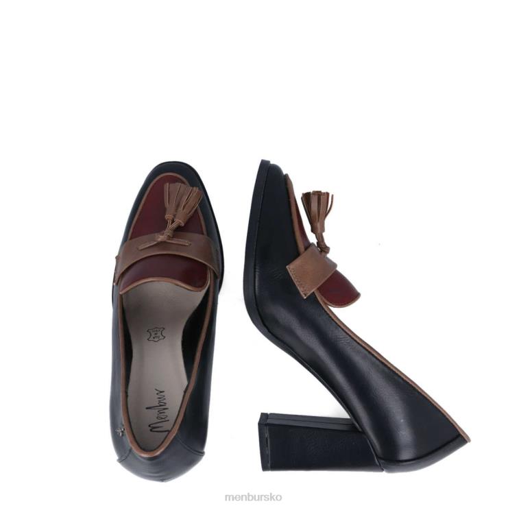 dk Menbur Kvinder vinca sort X288X1724 mellem og lave hæle