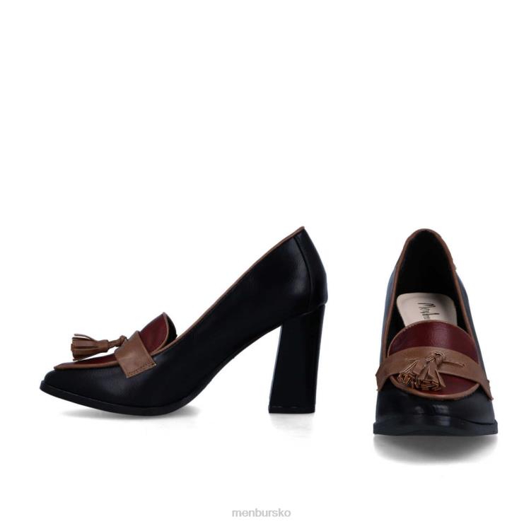 dk Menbur Kvinder vinca sort X288X1724 mellem og lave hæle