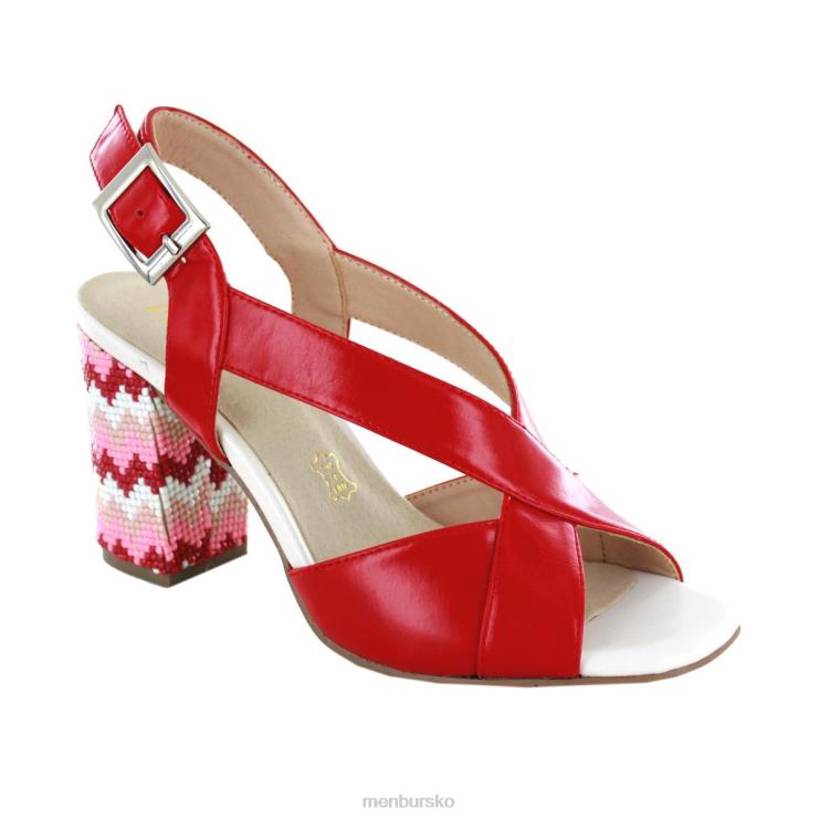 dk Menbur Kvinder visnadello rød X288X2066 mellem og lave hæle