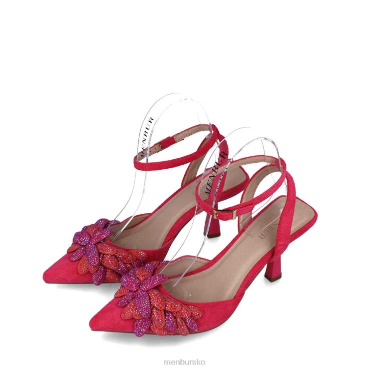 dk Menbur Kvinder volans lyserød X288X1566 mellem og lave hæle