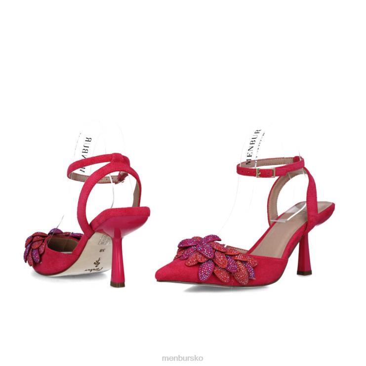 dk Menbur Kvinder volans lyserød X288X1566 mellem og lave hæle