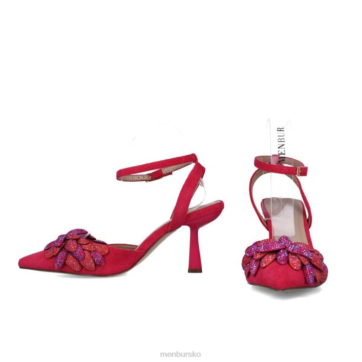 dk Menbur Kvinder volans lyserød X288X1566 mellem og lave hæle